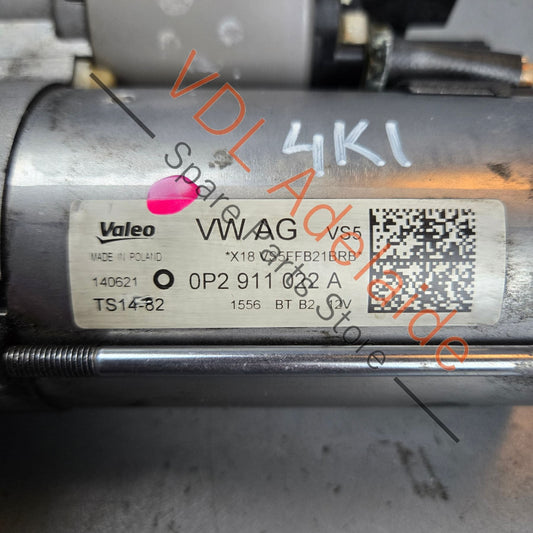0P2911022A Audi Q7 Q8 S6 RS6 RS7 Starter Motor Suit 4.0 V8 Petrol 0P2911022A