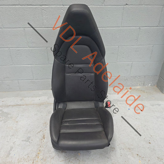 971881806FBGDB Porsche Panamera Front Right Seat with Crest Logo Emblem in Headrest 971881806FB GDB