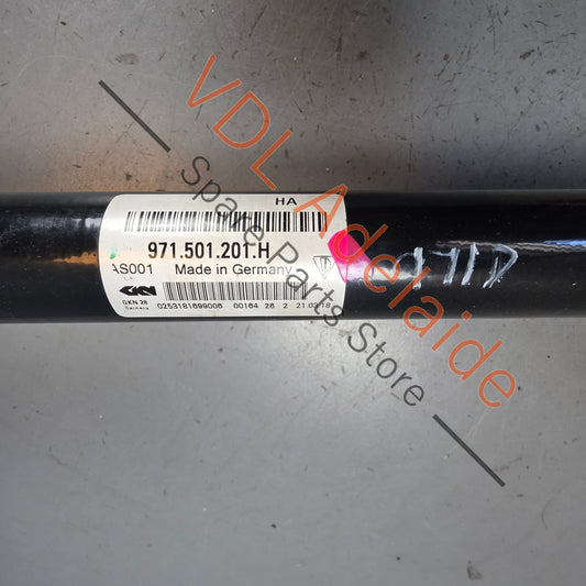 971501201H 971501201AH Porsche Panamera 971 Rear Axle Driveshaft 971501201AH 971501201H