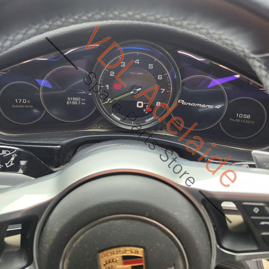 971920915N 971920915J 971920915H Porsche Panamera 971 E-Hybrid Dashboard Instrument Cluster Speedo 971920915J 971920915H 971920915N 51662km