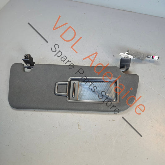 971857552P Porsche Panamera 971 Right Side Sun Visor Black 971857552P