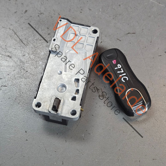 3Q0905861A PAA905861 Porsche Ignition Steering Column Lock Module with matching Key PAA905861 3Q0905861A