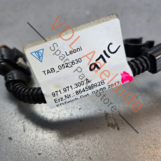 971971300A Porsche Panamera 971 Kessy Keyless Entry Wiring Cable Centre Console 971971300