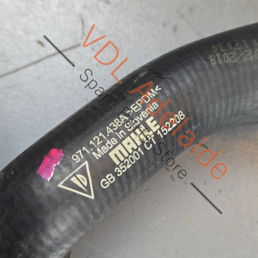 971121438A 9A712143810 Porsche Panamera 971 V6 Right Coolant Pipe Hose 971121438A 9A712143810