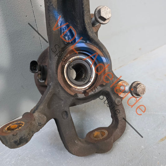 7P6407245A VW Touareg 7P Front Left Suspension Hub Knuckle Bearing Carrier 7P6407245A