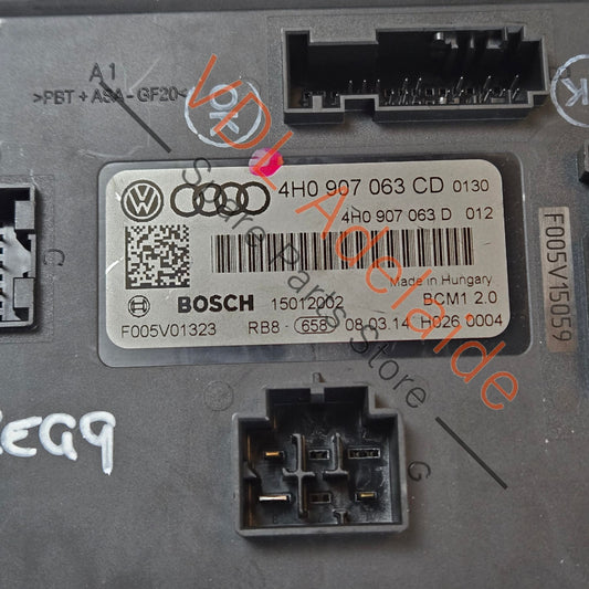 4H0907063CD 4H0907063CG 4H0907063D VW Touareg 7P BCM1 2.0 Body Control Module 4H0907063CG 4H0907063CD 4H0907063D