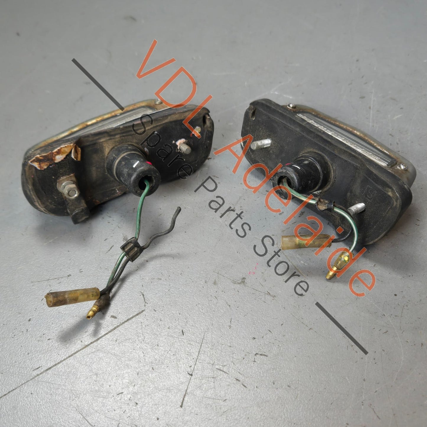 Datsun 1600 510 Licence Plate Light Pair for USA Sedan or Australian Wagon #01