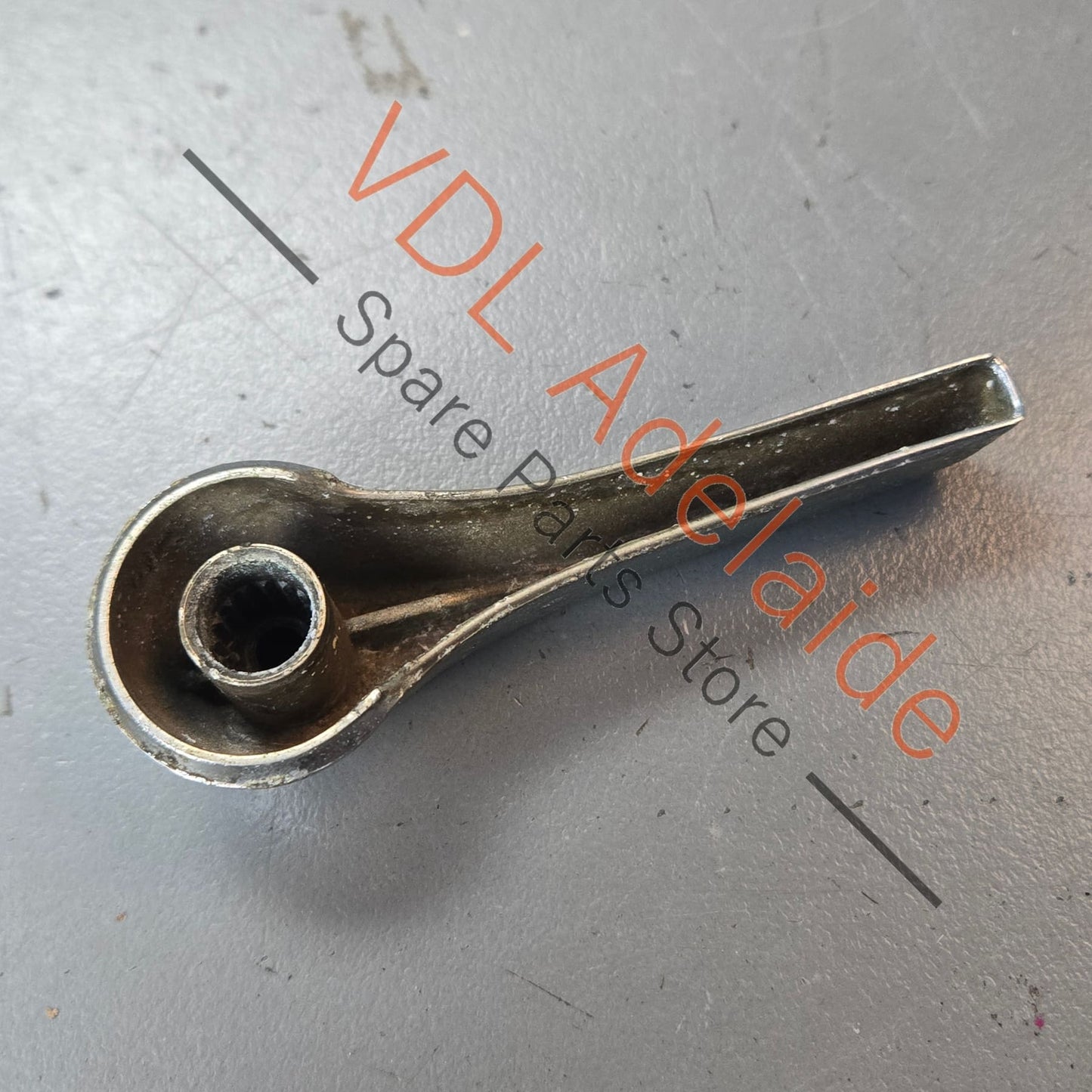 Datsun 1000 B10 Inner Door Opening Handle Interior Trim Chrome #01