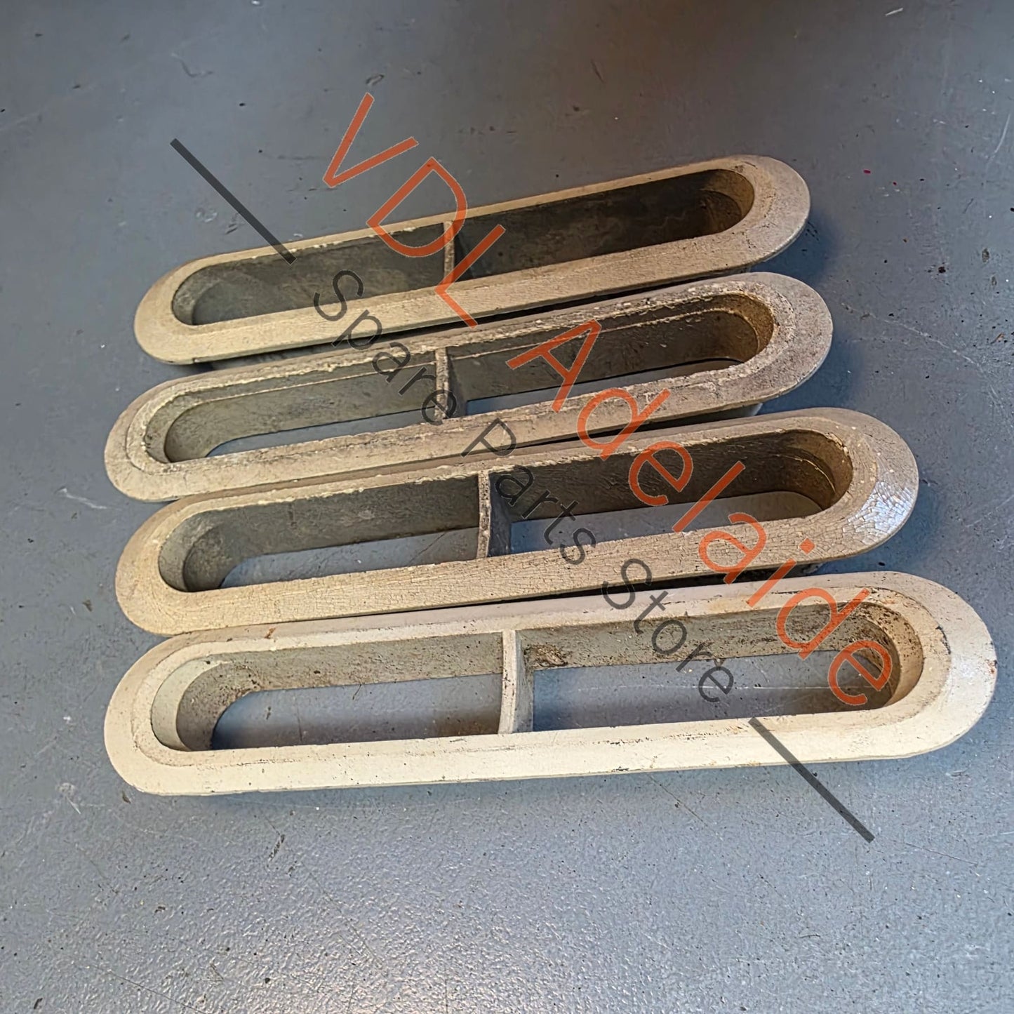 Datsun 1600 510 Rear Interior Pillar Vent Trim Set 73960-21000 Original #03