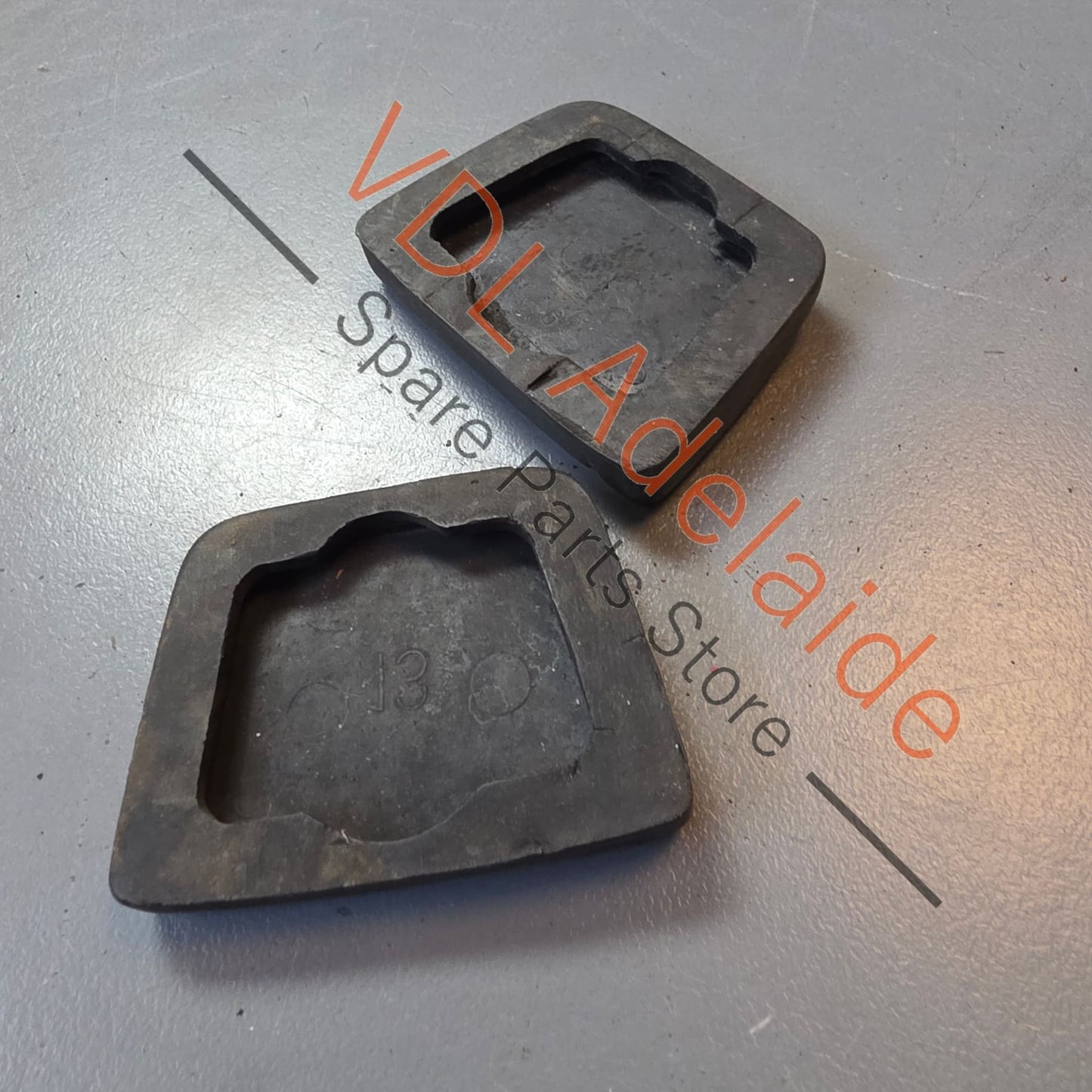 Datsun 510 1600 Brake and Clutch Pedal Cover Rubbers