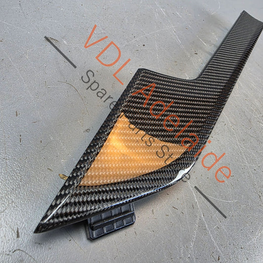 8W6867409L6T3 Audi A5 S5 RS5 F5 B9 Carbon Fibre Interior Door Trim Insert 8W6867409L6T3 Left suit 2dr