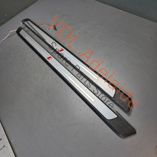 8W6947417B 8W6947418B Audi RS5 F5 B9 Door Entry Sill Trim Strip Illuminated with Light Set Pair 8W6947417B9B9 8W6947418B9B9