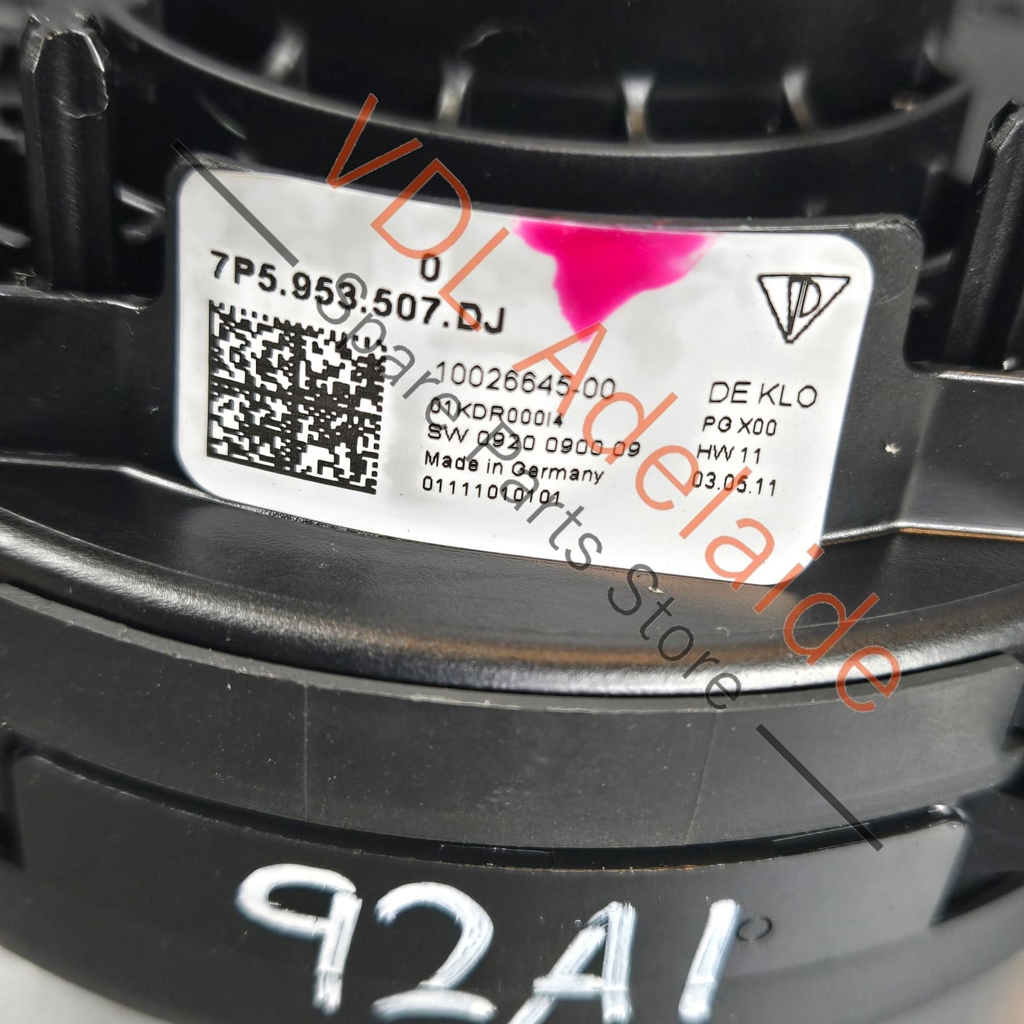 95865256804 7P5953507DJ 95865256800 Porsche Cayenne 958 92A Clock Spring Steering Column Squib Ring Clockspring 95865256804 7P5953507DJ 95865256800