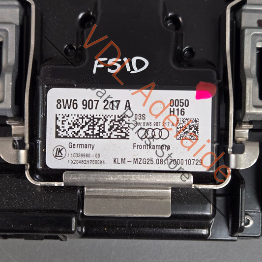 8W6907217A Audi A5 S5 RS5 F5 B9 Front Windscreen Camera for Driver Assistance 8W6907217B