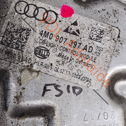 4M0907397AD Audi Genuine OEM Headlight Control Module 4M0907397AD