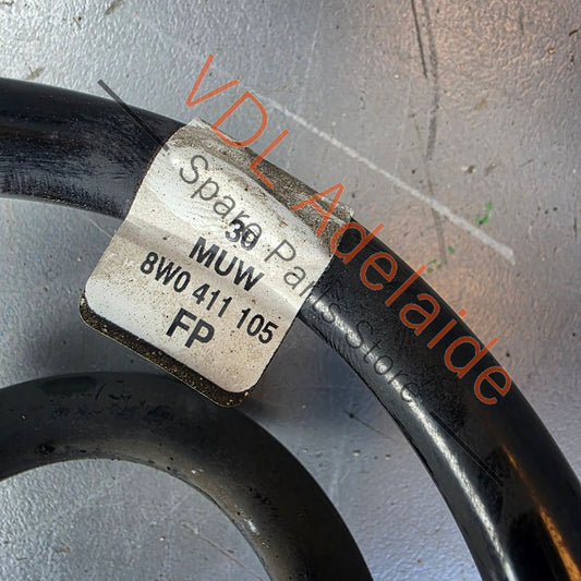 8W0511115EL 8W0411105HH Audi RS5 B9 Set of Coil Springs Stock Height 8W0511115EL 8W0411105HH