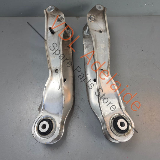 4M0505311J Audi Q7 Porsche Cayenne Touareg Bentayga Rear Suspension Lower Control Arms Pair 4M0505311J