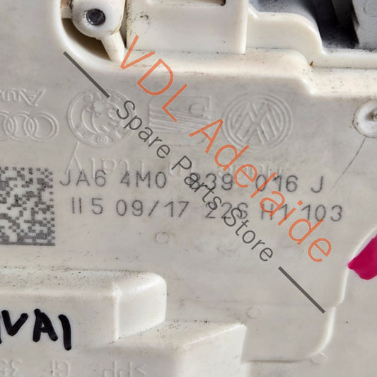 4M0839016J Audi Q7 Bentley Bentayga Door Lock Module Right Rear 4M0839016J