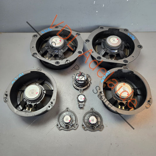 4M0035411 36A035209 36A035416A 4M0035415 Bentley Bentayga Speaker Set Bass & Treble 4M0035415 4M0035411 36A035416A 36A035209