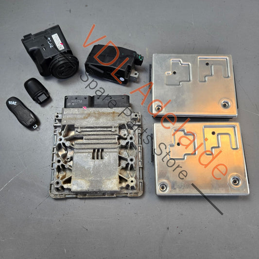 95861860400 7PP907064GD 7PP907279AS Porsche Cayenne 92A 958 GTS DME Key Set ECU and BCM complete