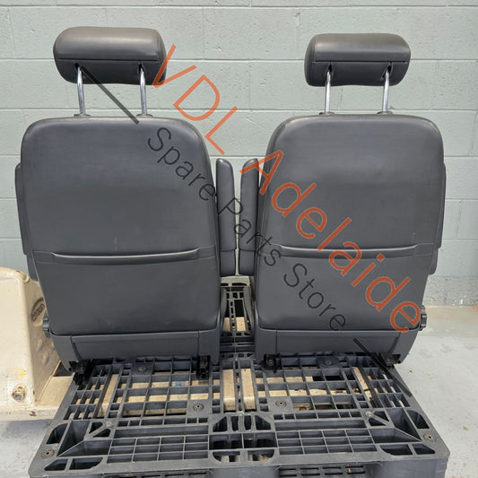 VW Multivan Transporter T5 Genuine Leather Front Seat Pair Highline with Armrest