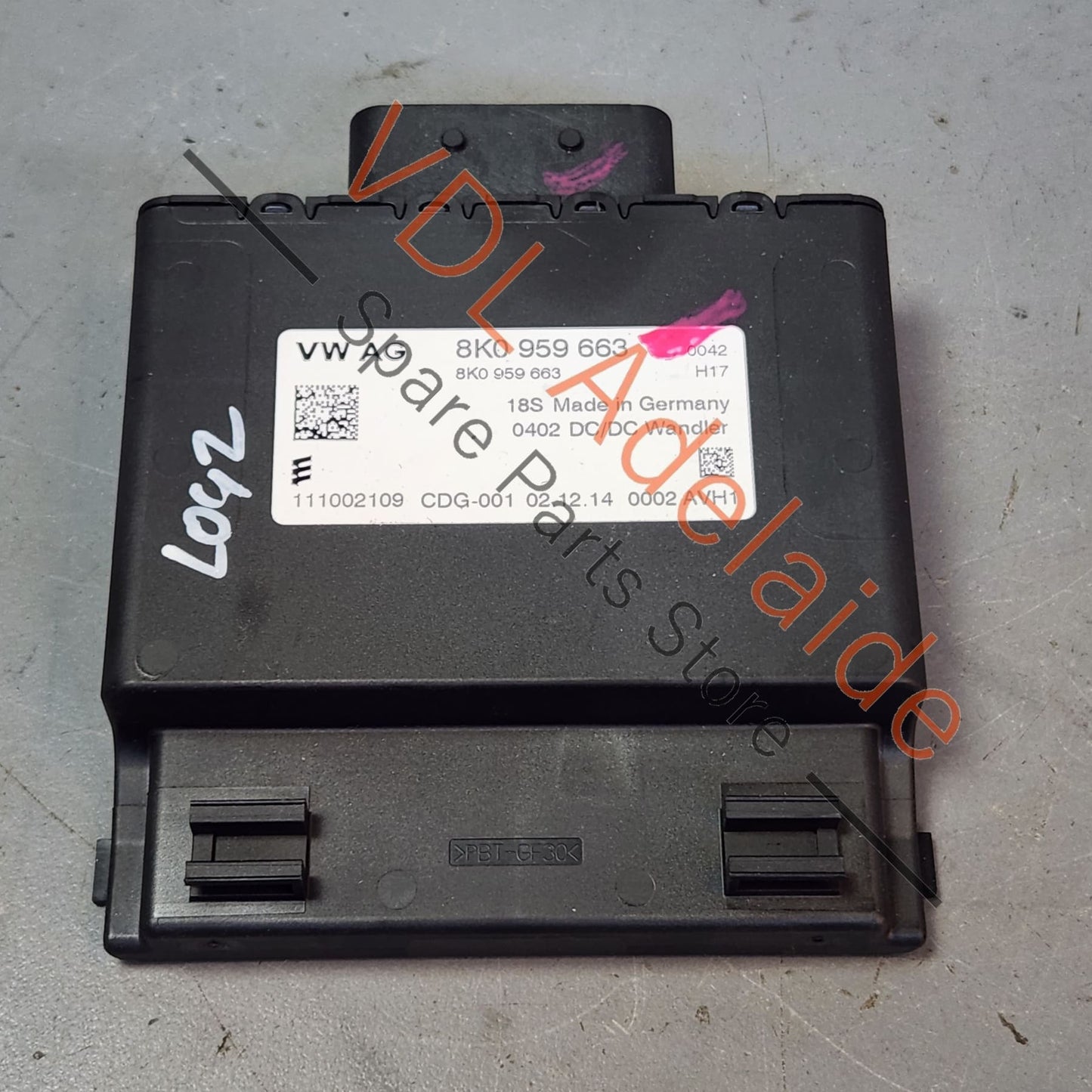 8K0959663D 8K0959663 Audi A4 B8 8K Voltage Stabiliser 400W 8K0959663