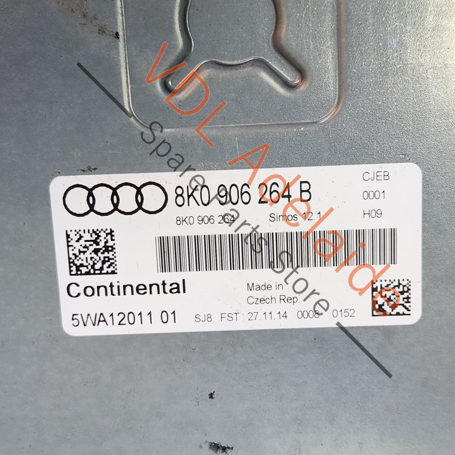 8K0906264B Audi A4 B8 8K Engine Control Unit ECU for 1.8 CJEB Petrol Engine 8K0906264B