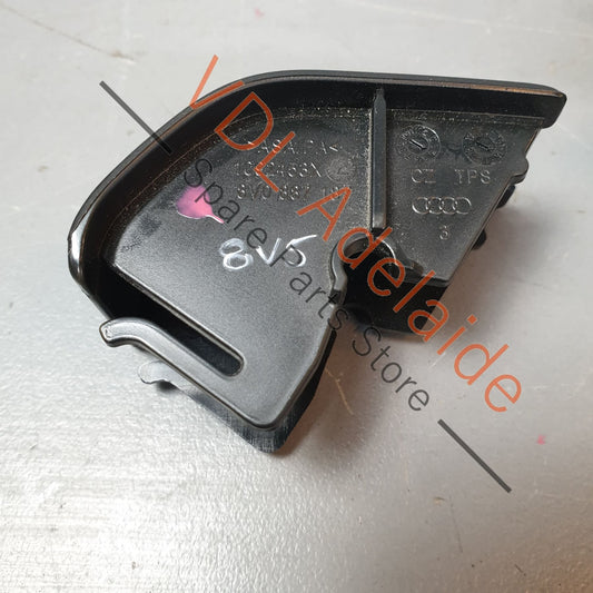 Audi RS3 S3 A3 ISOFIX Insert Cover for Rear Seat 8V0887187 Genuine OEM
