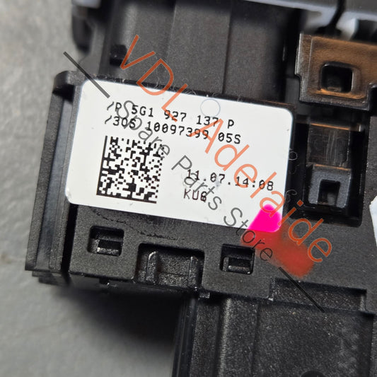 5G1927137P VW Golf MK7 Driving Mode ESP & Start Stop Switch Centre Console 5G1927137P