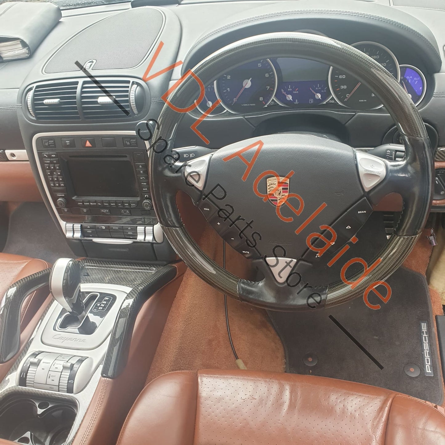 Porsche Cayenne 9PA 955 957 Steering Wheel Airbag
95580307532