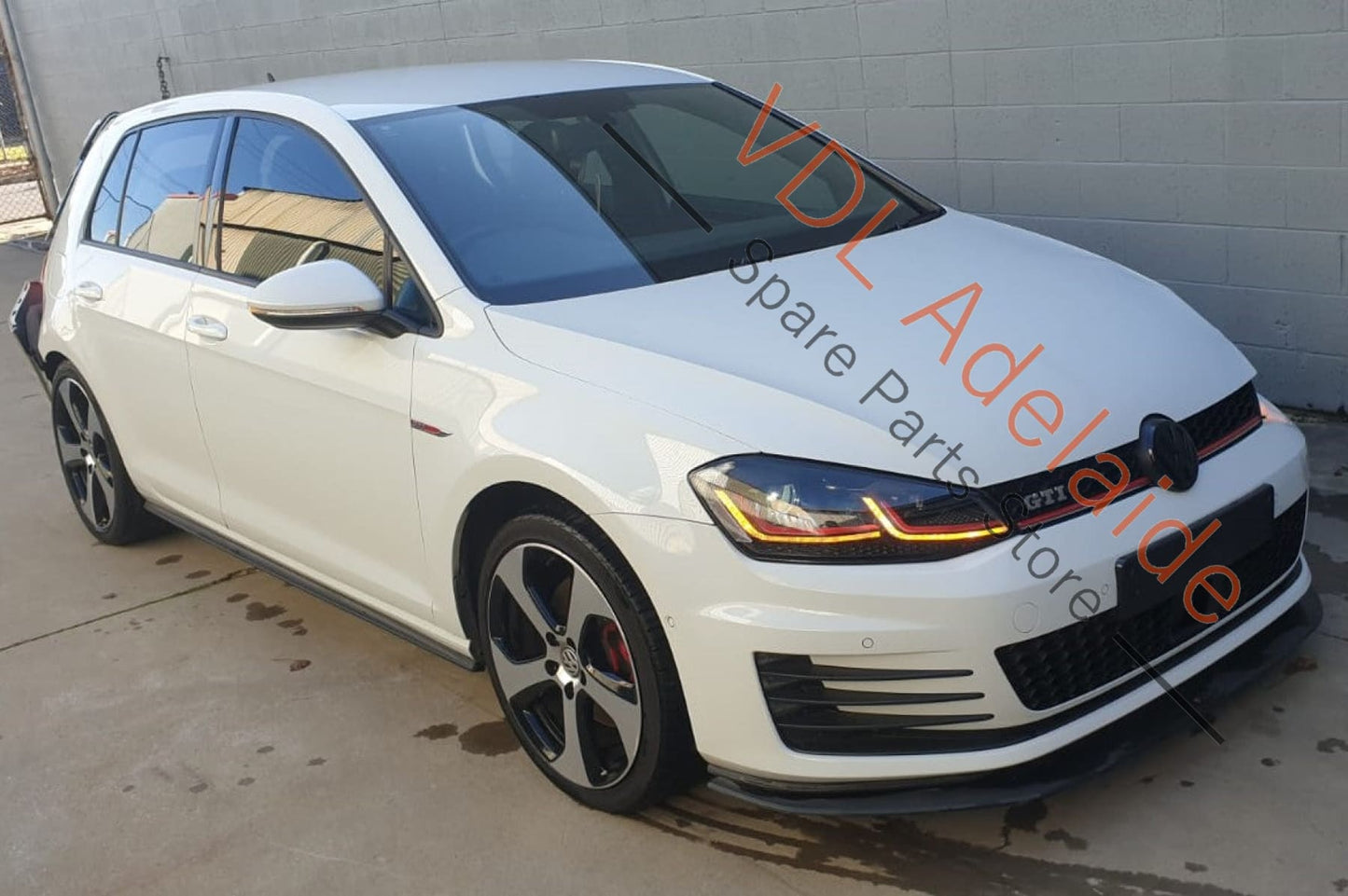 VW Golf Gti MK7 Flat Bottom Sport Steering Wheel with DSG paddles 5G0419091HJ APX