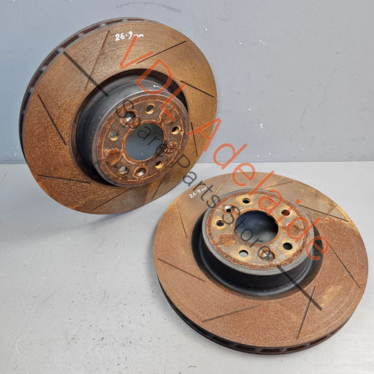 402060019R    Pair of Renault Megane 3 RS 250 265 275 Front Disc Brake Rotors 340mm 402060019R