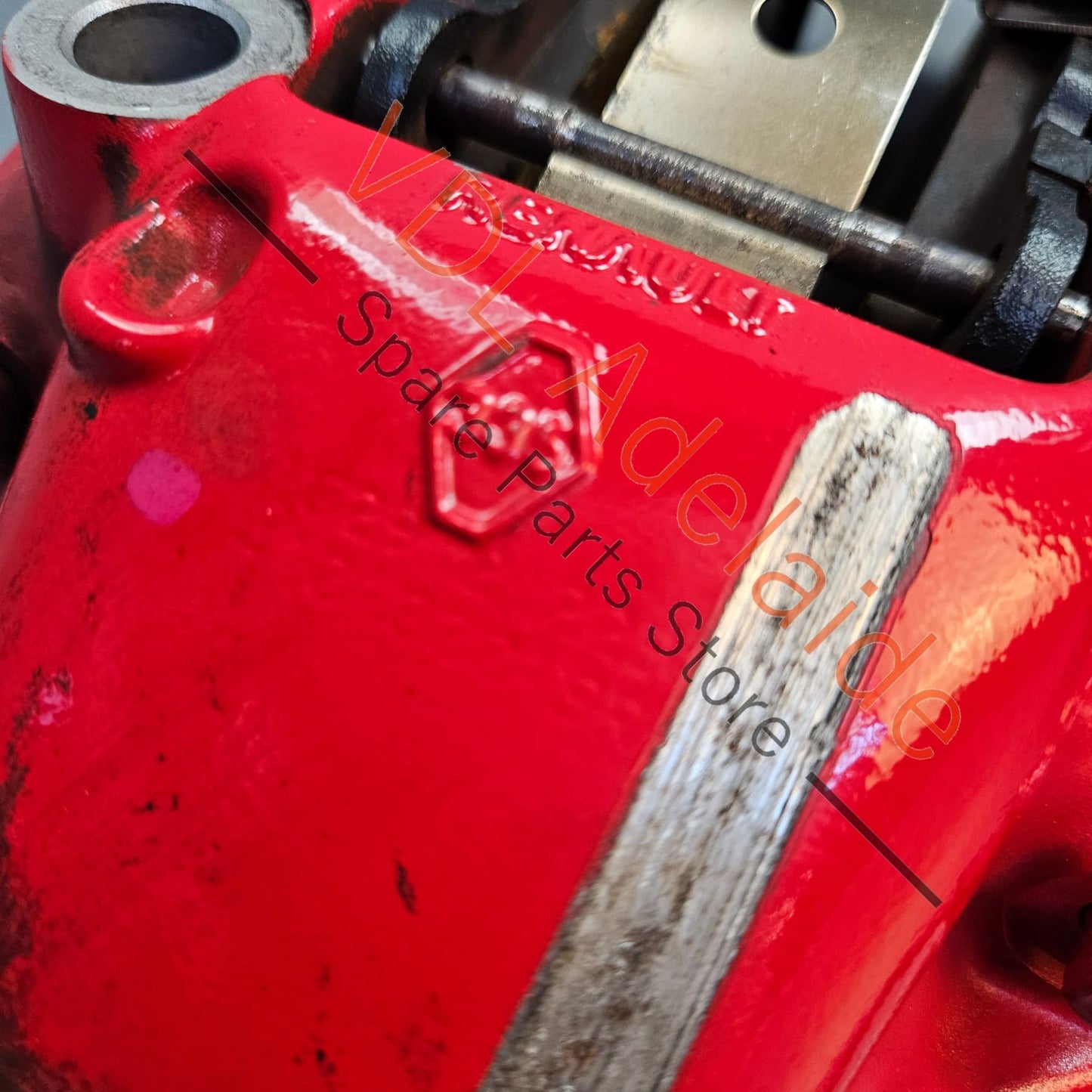 410019207R 410011535R 410010873R 410116043R Renault Megane MK3 III RS250 RS265 RS275 Red Brembo 4 Piston Pot Brake Caliper Pair Set