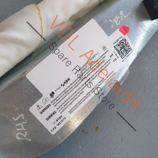 Volkswagen VW Tiguan R 5N MK1 Right Side Curtain Airbag 5N0880742L