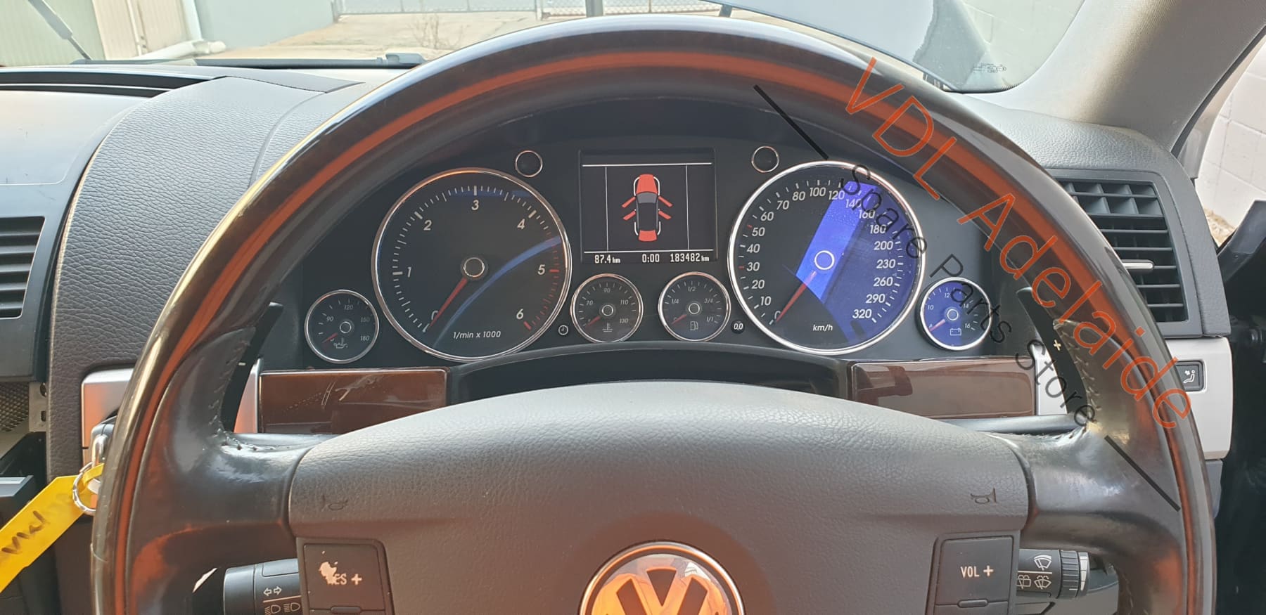 Volkswagen VW Touareg 7L Steering Wheel Airbag Air Bag 7L6880201CP 7L6971673