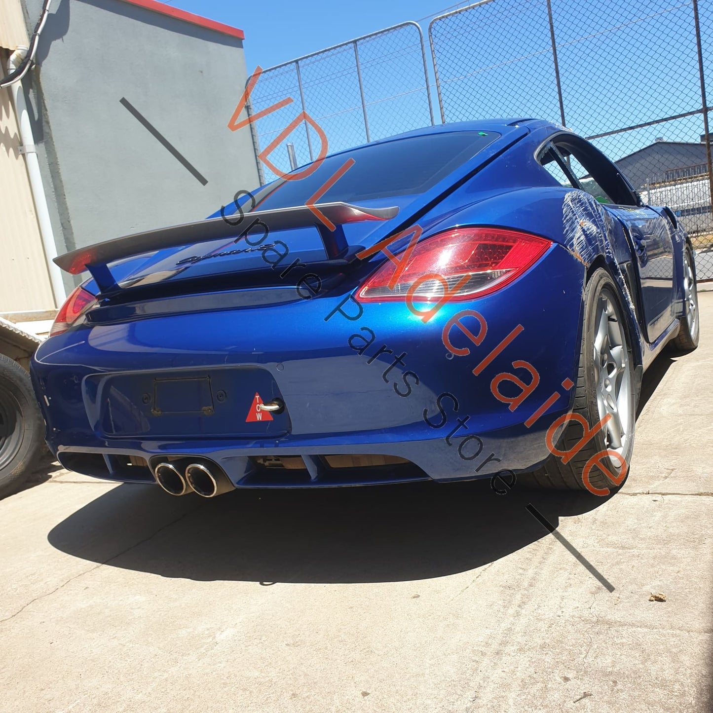 Porsche Cayman R 987 Left Side Head Airbag Unit 99780309104