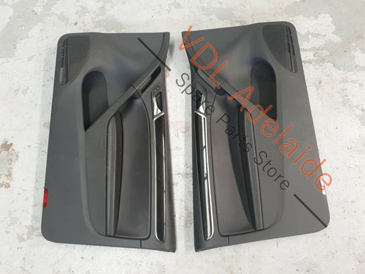 Volkswagen VW Golf GTi Mk6 3dr Hatch Leather Front door trim trims cards NOR5
