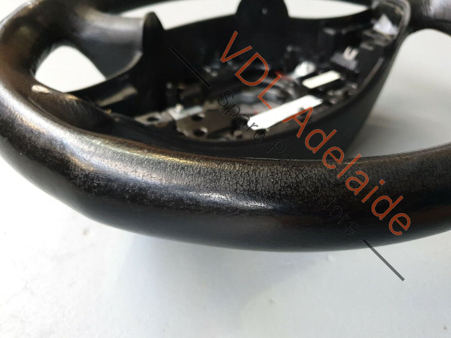 Mercedes Benz W164 ML63 AMG Black Leather Sports Steering Wheel A1644602303 TM2 A1644602303