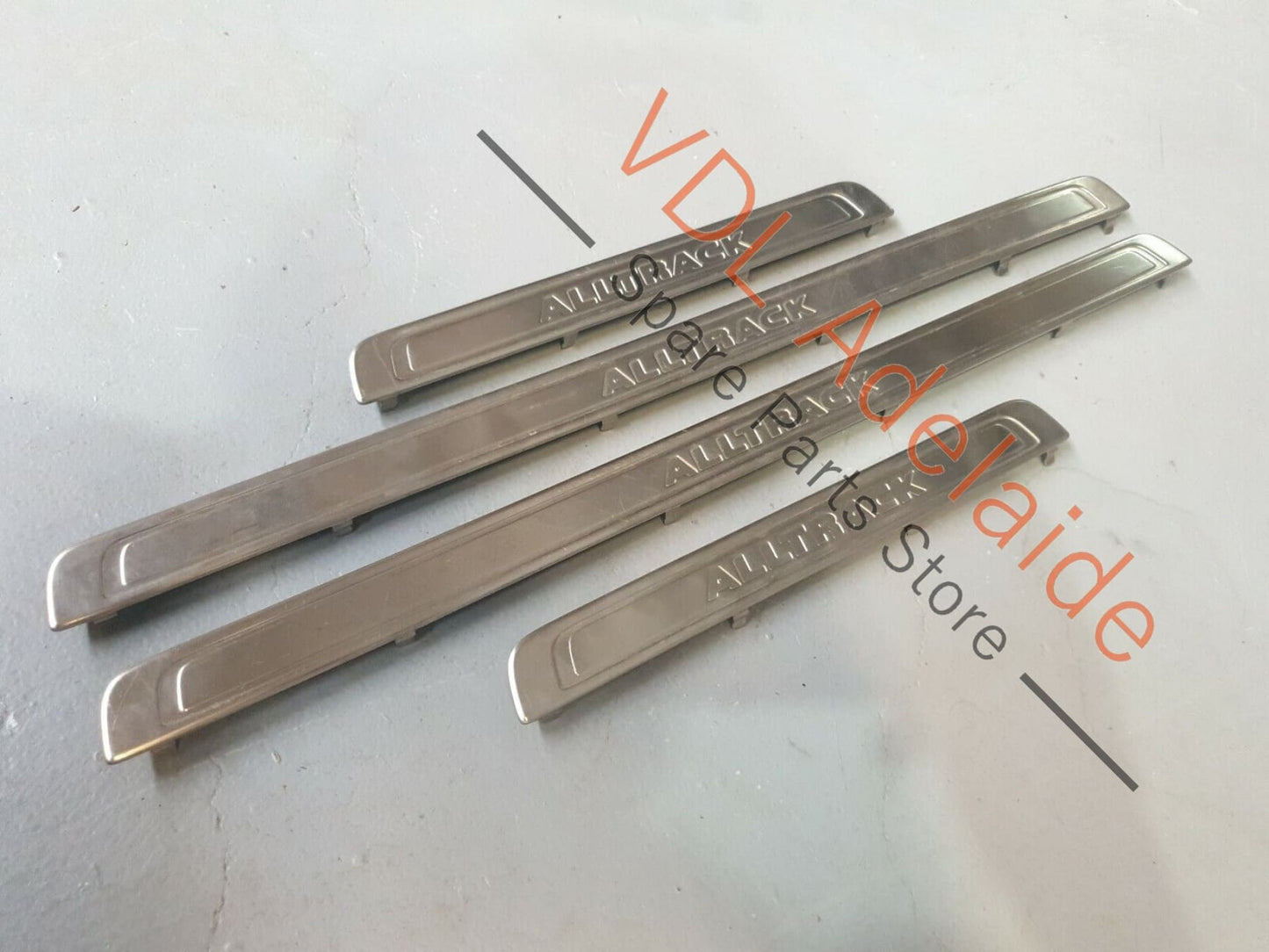 VW Passat Alltrack B8 3G Stainless Door Sill Scuff Plate Trim Insert Set PAT2