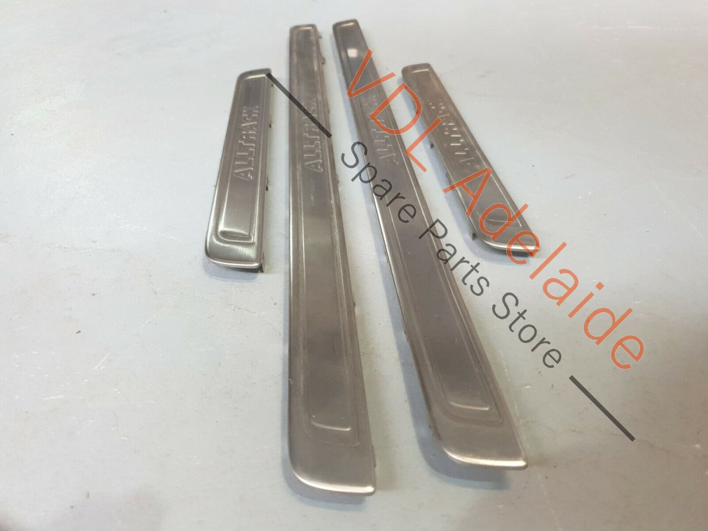 VW Passat Alltrack B8 3G Stainless Door Sill Scuff Plate Trim Insert Set PAT2