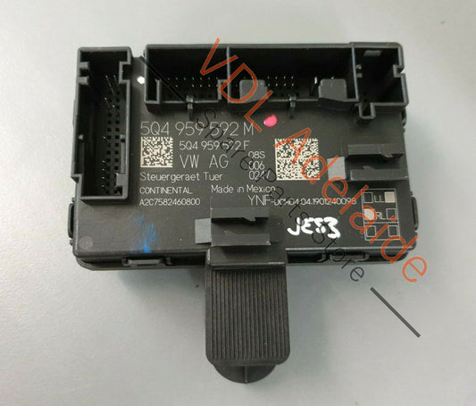 VW Tiguan Mk2 5NA Allspace Front Passenger Door Control Module Unit 5Q4959592M 5Q4959392M