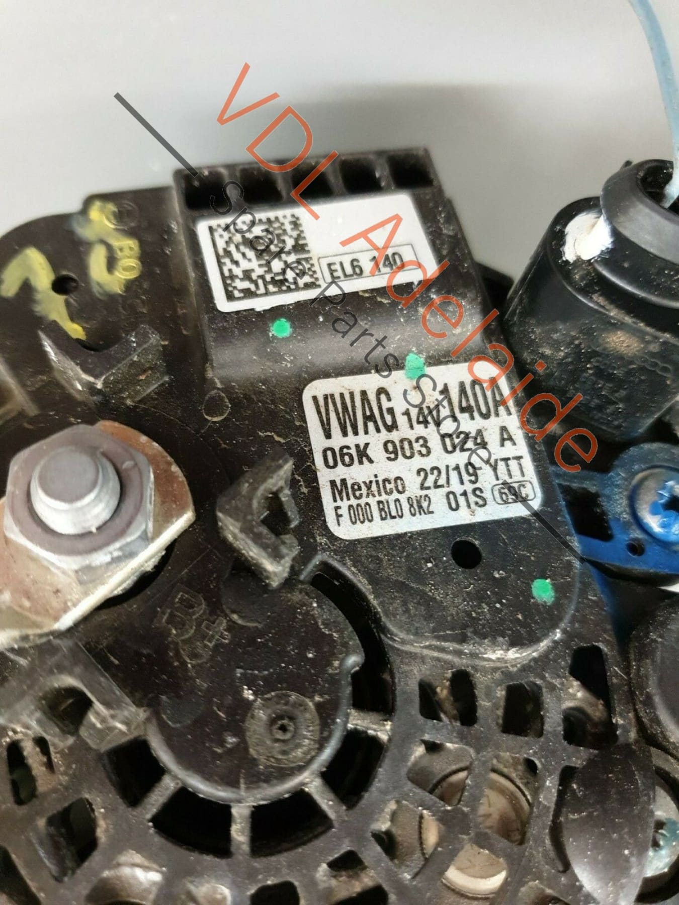 VW Volkswagen 2.0 Petrol Alternator 06J903024A for DGVA CXDA DNJA DNLA DPJA JES3 06K903024A
