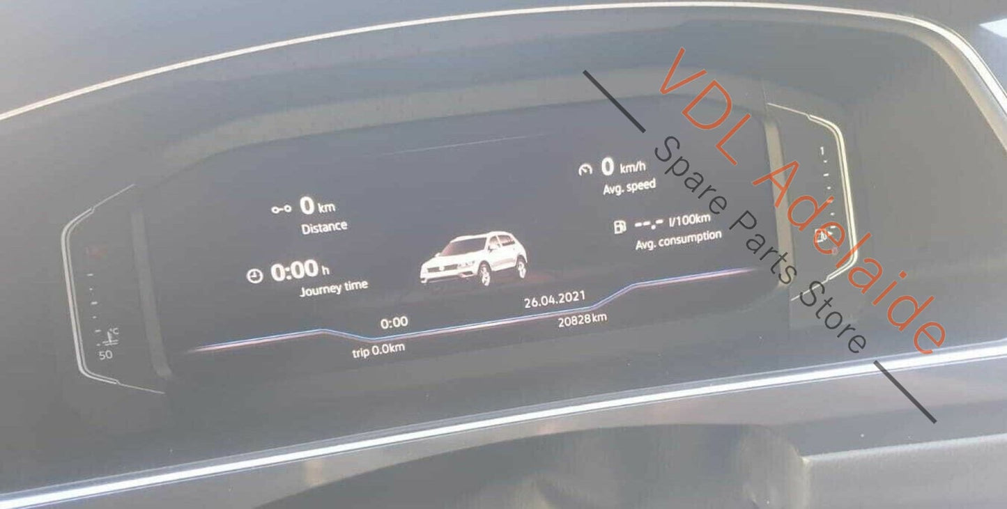 VW Tiguan R Mk2 5NA Allspace Outer Exterior Chrome Window Seal Trim Set JES3 5NN837475A