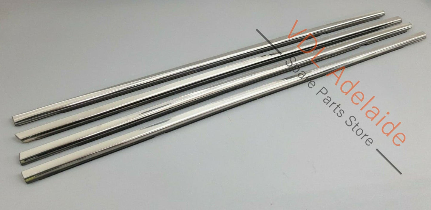 VW Tiguan R Mk2 5NA Allspace Outer Exterior Chrome Window Seal Trim Set JES3 5NN837475A