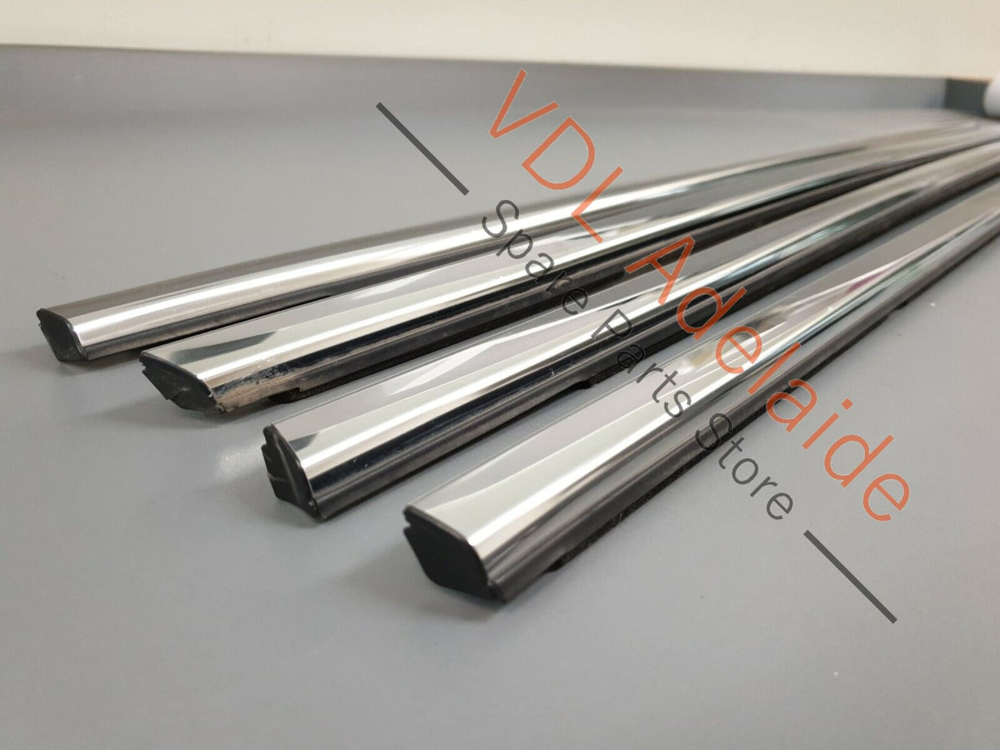 VW Tiguan R Mk2 5NA Allspace Outer Exterior Chrome Window Seal Trim Set JES3 5NN837475A