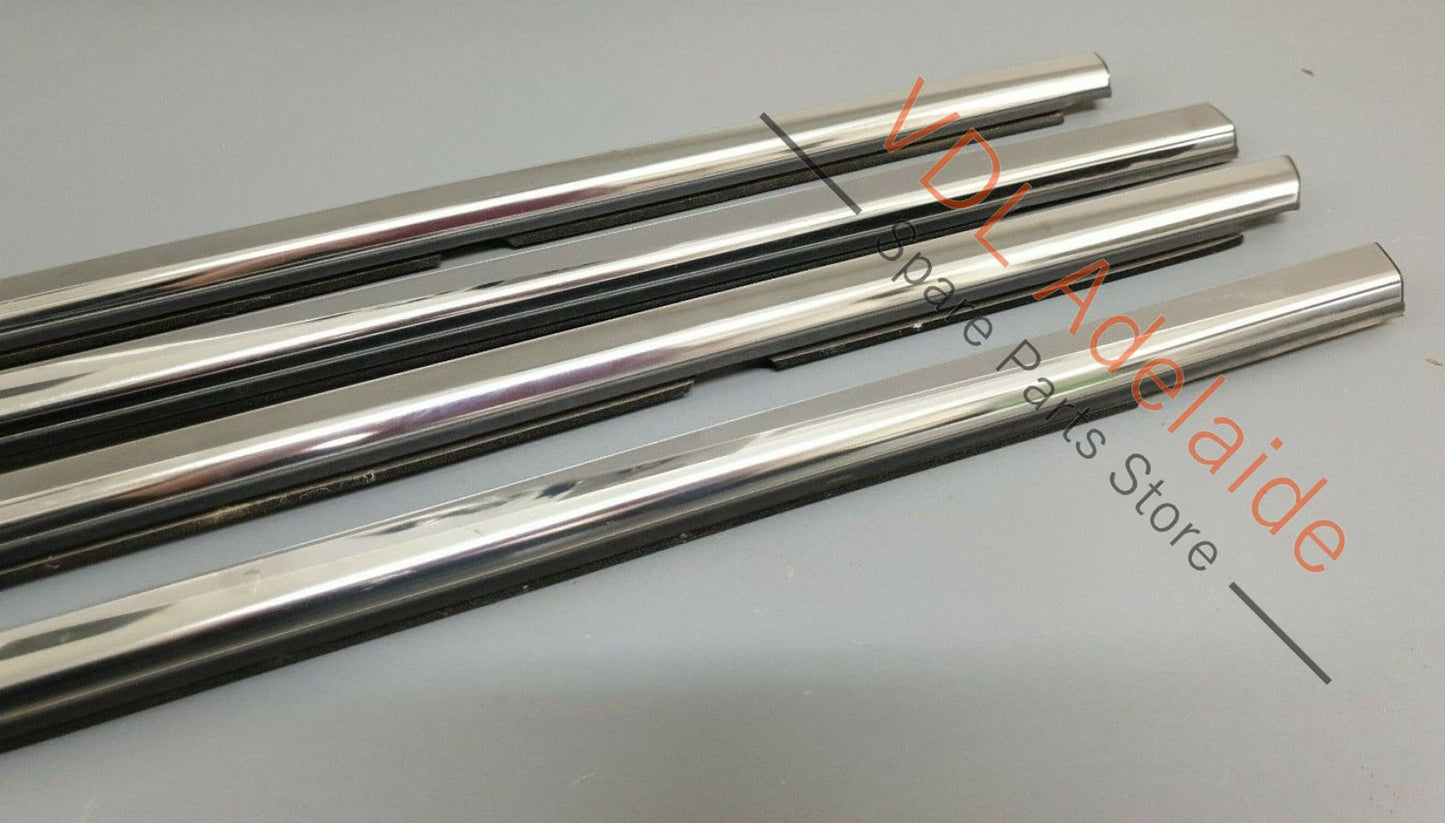 VW Tiguan R Mk2 5NA Allspace Outer Exterior Chrome Window Seal Trim Set JES3 5NN837475A