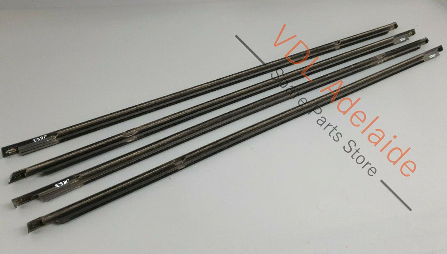 VW Tiguan R Mk2 5NA Allspace Outer Exterior Chrome Window Seal Trim Set JES3 5NN837475A