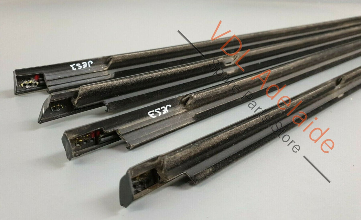 VW Tiguan R Mk2 5NA Allspace Outer Exterior Chrome Window Seal Trim Set JES3 5NN837475A