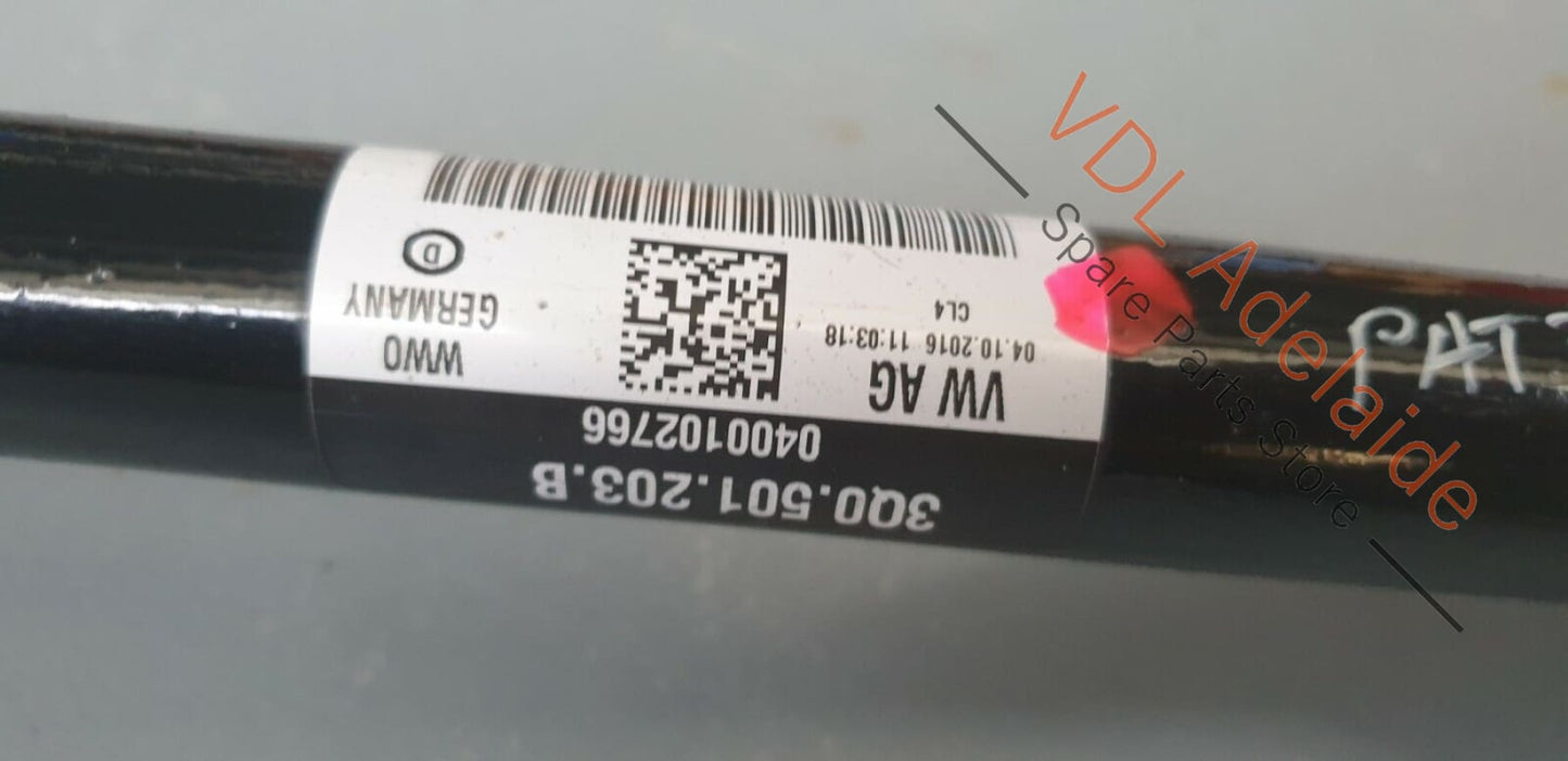VW Passat R-Line B8 Rear Left Driveshaft Axle CV 3Q0501203B PAT3 3Q0501203B