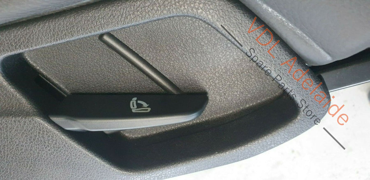 Audi Q7 4L 2nd Row Right Passenger Back Seat Rear Black Leather 65xxxkm ROS